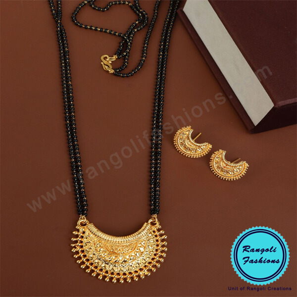 Mangalasutra Collections with Matching Earrings